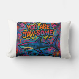 Almofada Lombar Grafite de Tubarão