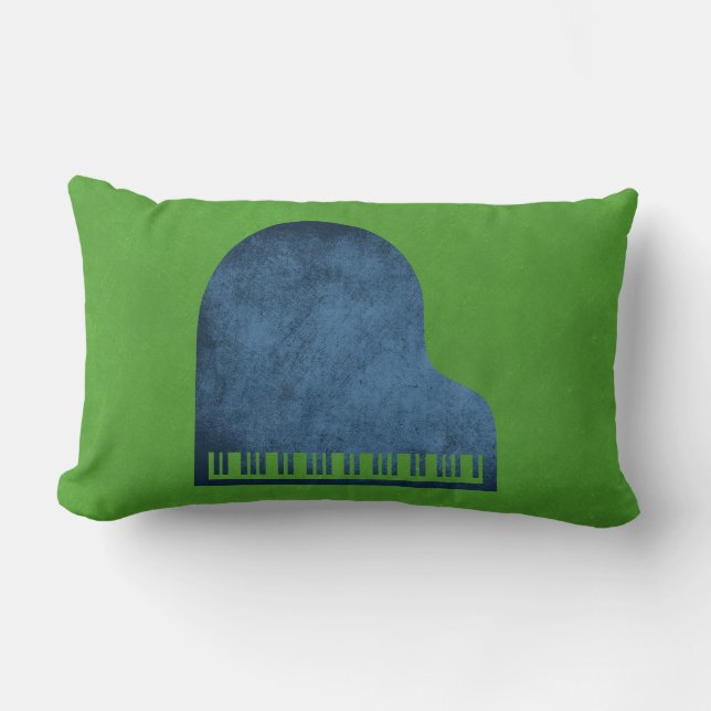 Almofada Lombar Grand Piano Blues (Frente)