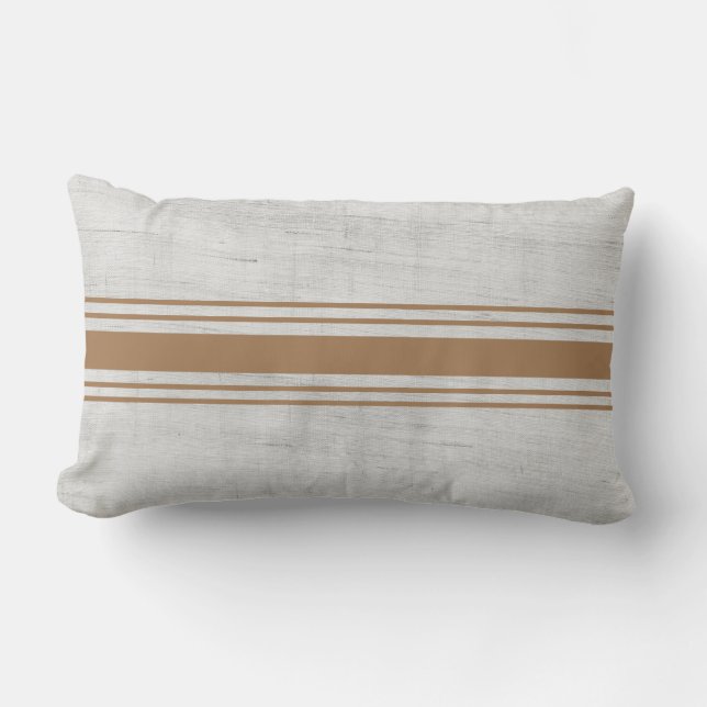 Almofada Lombar Grelhas Castanho-Claro-Russo (Frente)