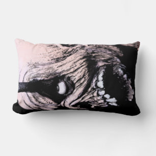 Almofada Lombar Gritar Travesseiro Horror Skull Hug Me