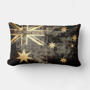 Almofada Lombar Grunge Austrália Flag 3
