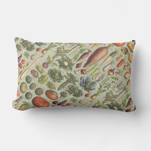 Almofada Lombar Guia francês ao jardim (Frente)