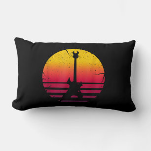 Almofada Lombar Guitar Sunset Electric Rock Lover
