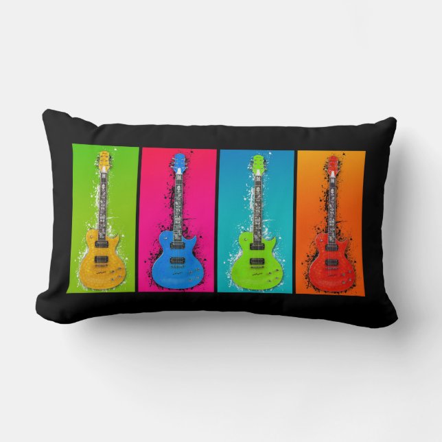 Almofada Lombar Guitarra elétrica (Frente)