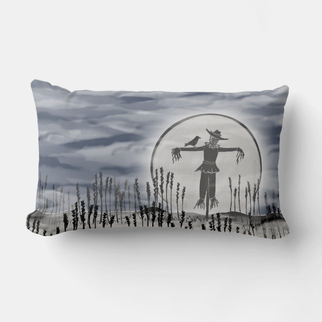 Almofada Lombar Halloween Horror Scarecrow Throw Throw (Frente)
