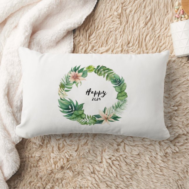 Almofada Lombar Happy2025Wreath (Cobertor)