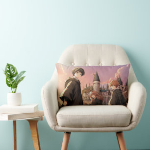 Almofada Lombar HARRY POTTER™ Hermione & Ron HOGWARTS™ Cena de Ani
