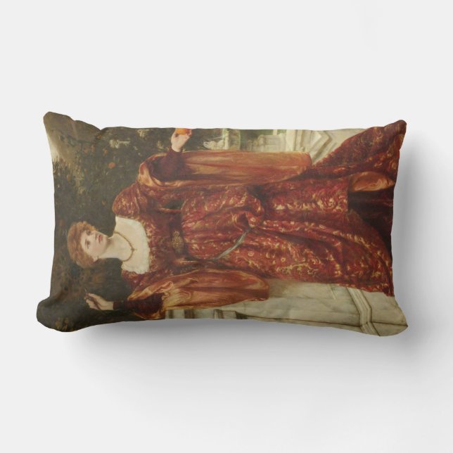 Almofada Lombar Hesperia (por Frank Dicksee) (Frente)