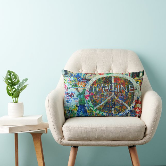 Almofada Lombar Hippy American MoJo Travesseiro (Criador carregado)