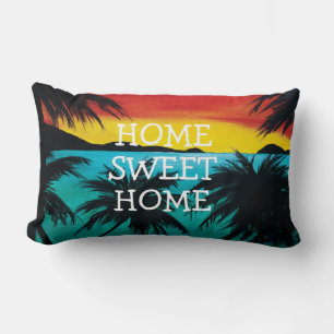 Almofada Lombar Home Sweet Home, Caribe Beach Sunset