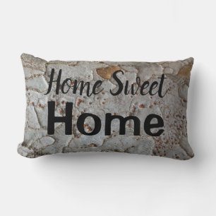Almofada Lombar Home Sweet Home White Tree Latido Natureza