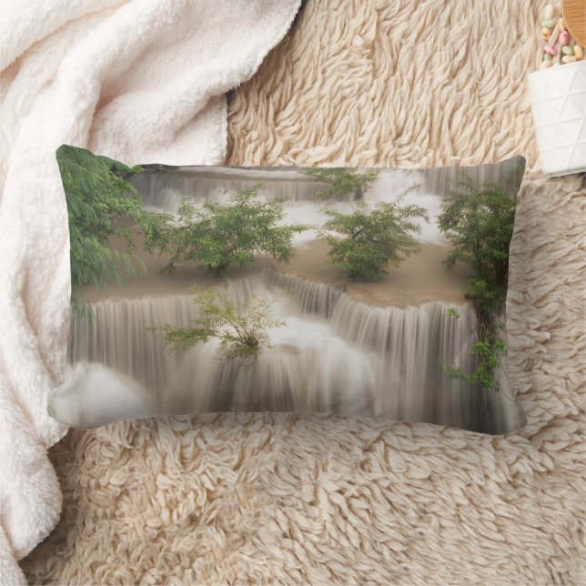 Almofada Lombar Huai Mae Khamin Waterfall | Tailândia (Cobertor)