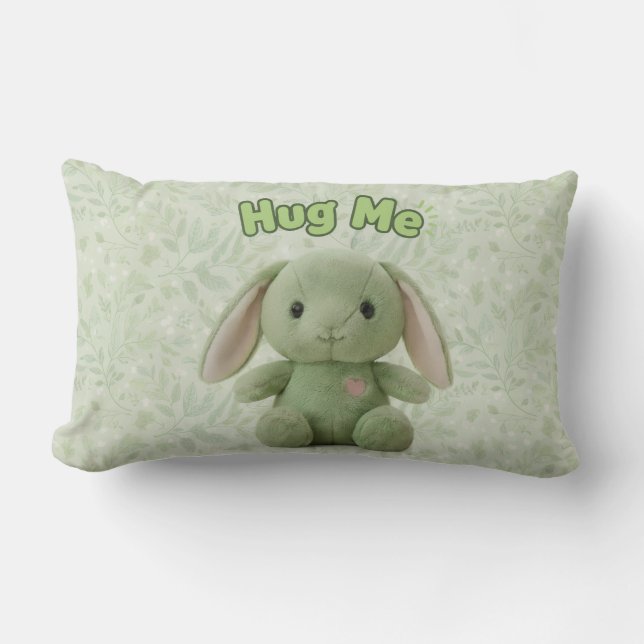Almofada Lombar Hug Me Bunny Throw Pillow (Frente)