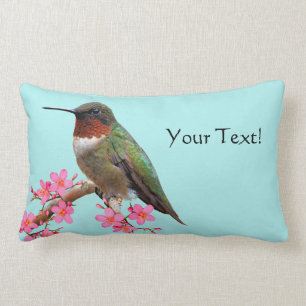 Almofada Lombar Humming Bird Lumbar e Travesseiros decorativos qua