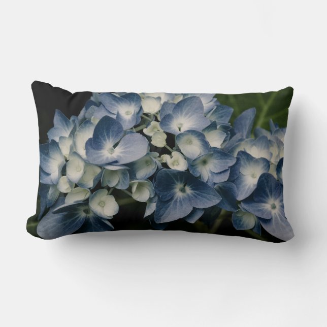 Almofada Lombar Hydrangea azul 8514 (Frente)