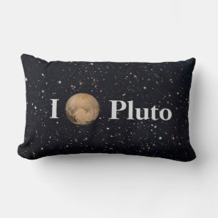 Almofada Lombar I Heart Pluto Starry Sky