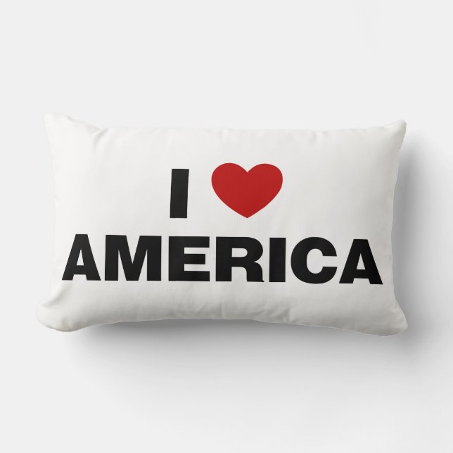 Almofada Lombar I Love America (Frente)