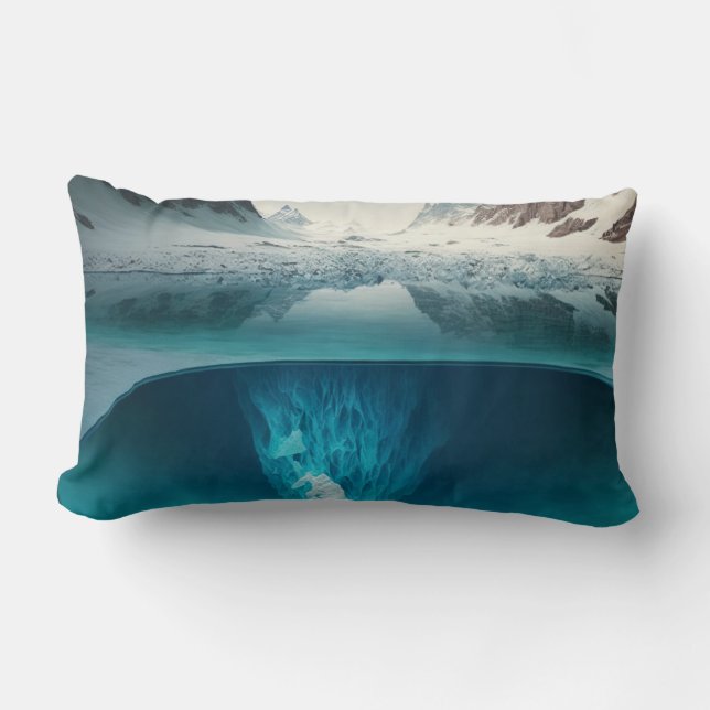 Almofada Lombar Icy Mountain View (Frente)