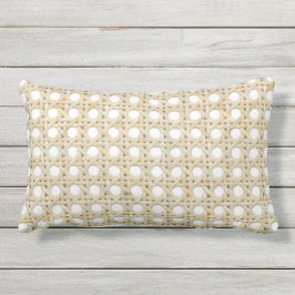 Almofada Lombar Ilha Patio | Rattan natural