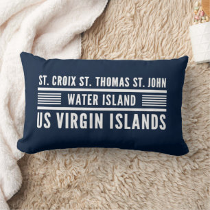 Almofada Lombar Ilhas Virgens dos EUA USVI Caribe tropical