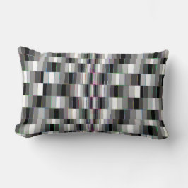 Almofada Lombar Illusão Óptica de Caixas Curvas