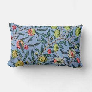 Almofada Lombar Ilustração de Ornamento de Pomegranato de Fruta Vi