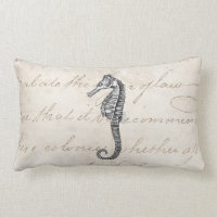 Ilustração havaiana do cavalo de mar dos 1800s do