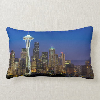 Almofada Lombar Imagem da skyline de Seattle em horas de manhã