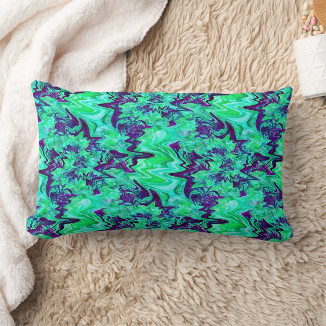 Almofada Lombar Imaginação verde... (Cobertor)