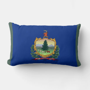 Almofada Lombar Impressão Patriótico do Estado de Vermont