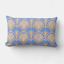 Almofada Lombar Indigo Scallop Petal Lumbar Pillow