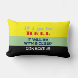 Almofada Lombar Inferno Conscioso ~ Travesseiro decorativo Lumbar