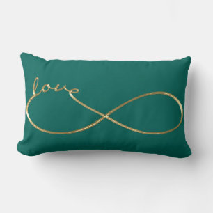 Almofada Lombar Infinity Love Lemniscate gold + o seu traseiro.