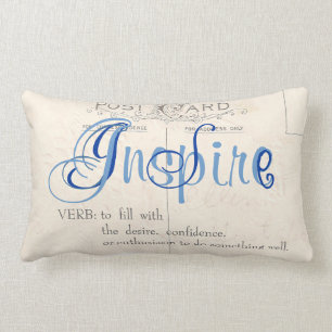 Almofada Lombar Inspire o travesseiro decorativo lombar