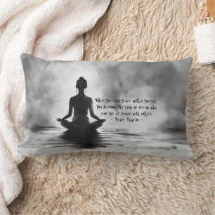 Almofada Lombar Instrutor de Meditação de Yoga Pose de Lótus Pintu