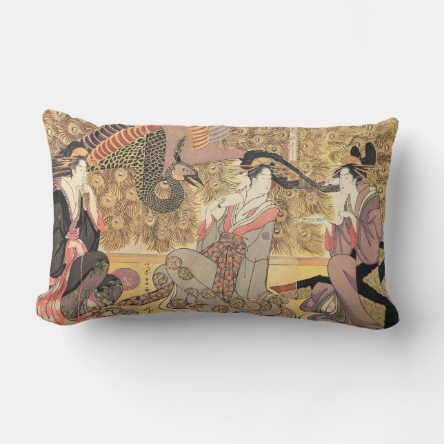 Almofada Lombar Interior da Casa chamada Ōgiya Chōkōsai Eishō (Frente)