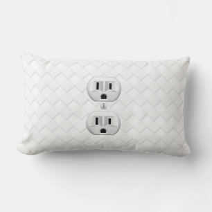 Almofada Lombar Intervalo De Saída De Parede De Plug Elétrico Pe