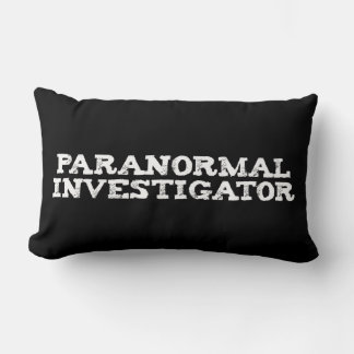 Almofada Lombar Investigador Paranormal Caça ao Fantasma