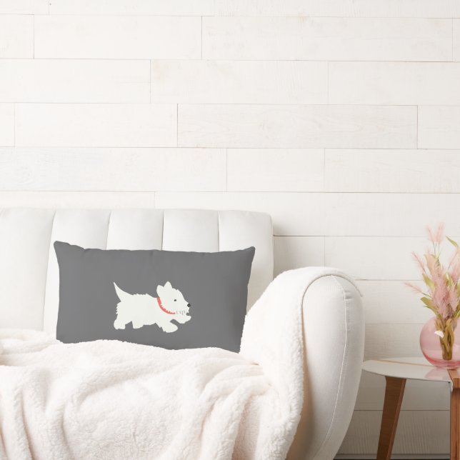 Almofada Lombar Izzie The Westie (Sofá)