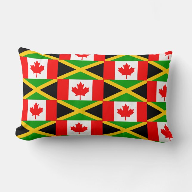 Almofada Lombar jamaicano-canadense (Frente)