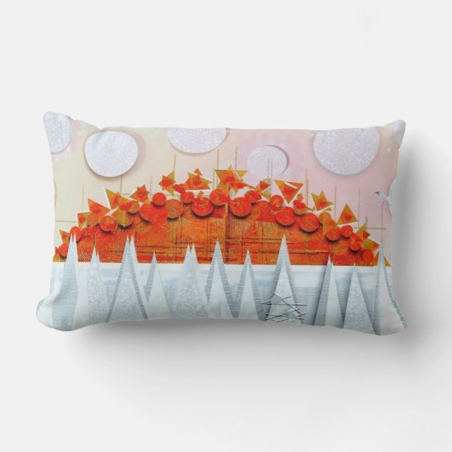 Almofada Lombar JESSICA ANNE FRANK "WINTER" Thank You Card (Frente)