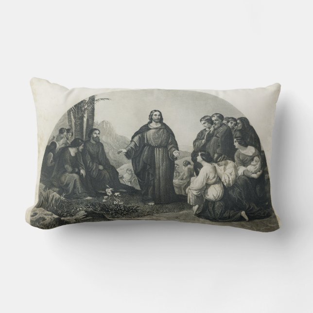 Almofada Lombar Jesus e seus seguidores (Frente)