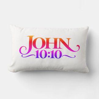 Almofada Lombar João 10:10