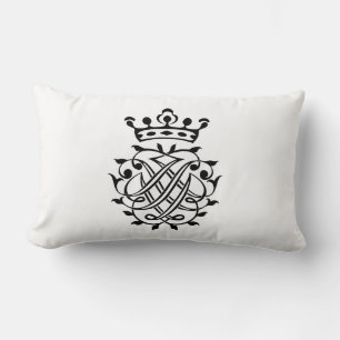 Almofada Lombar Johann Sebastian Bach Seal Crest Monograma Insigni