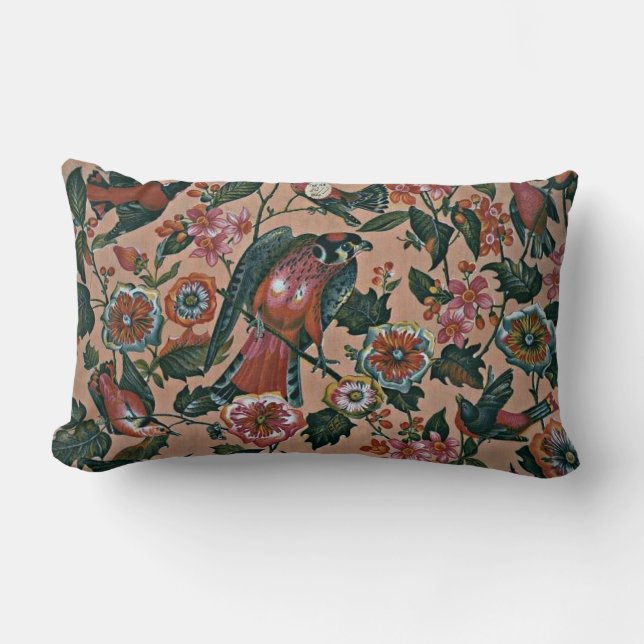 Almofada Lombar John James Audubon "pássaros de América " (Frente)