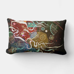 Almofada Lombar Kandinsky Abstrato 'Movimento I'