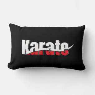 Almofada Lombar Karate Martial Arts Abstrato Swish