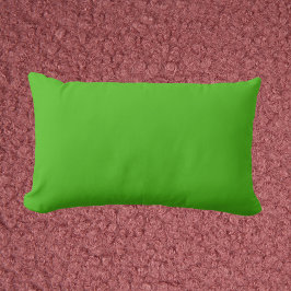 Almofada Lombar Kelly Green Solid Color
