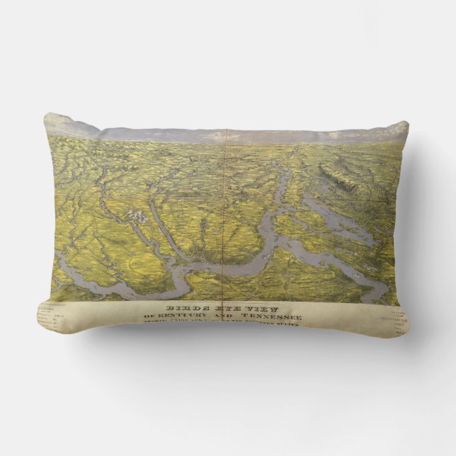 Almofada Lombar Kentucky e Tennessee 5 (Frente)