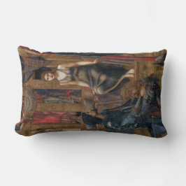 Almofada Lombar King Cophetua e Beggar Maid (por Burne-Jones)